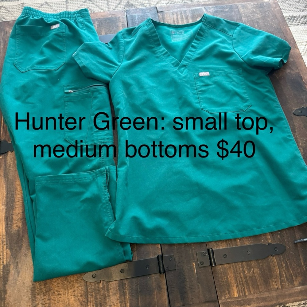 Hunter green figs